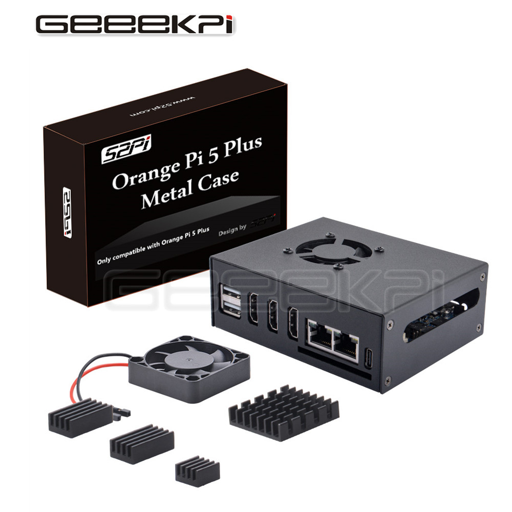 GeeekPi Orange Pi 5 Plus Case  - огляд і ціна Orange Pi 5 Plus 32Gb