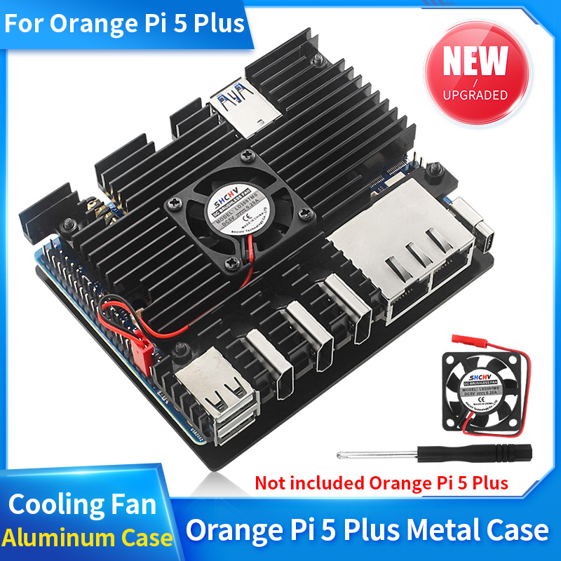 Orange Pi 5 Plus Aluminum Allo - огляд і ціна Orange Pi 5 Plus 32Gb